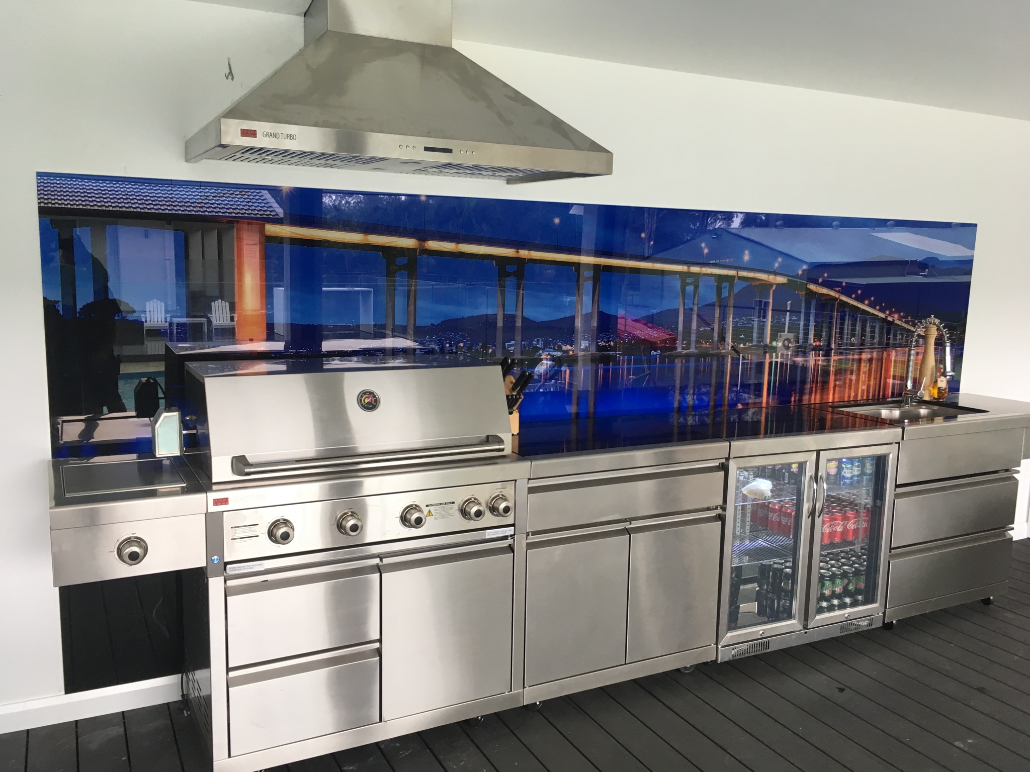 Custom Printed Glass Splashback 3