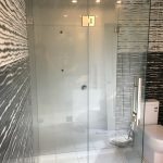 Modern Frosted Shower Screen 1