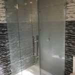 Modern Frosted Shower Screen 2